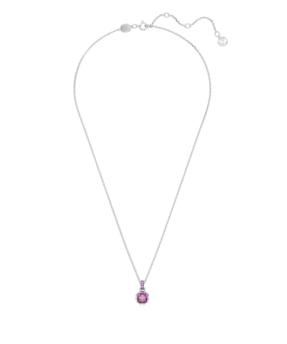 SWAROVSKI BIRTHSTONE FEBRUARY PENDANT