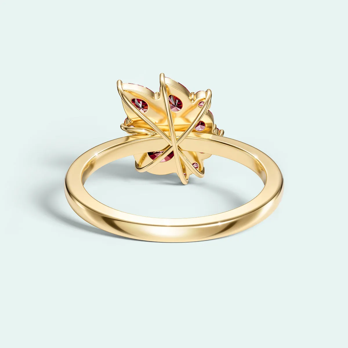 The Estrella Ring - Rubies