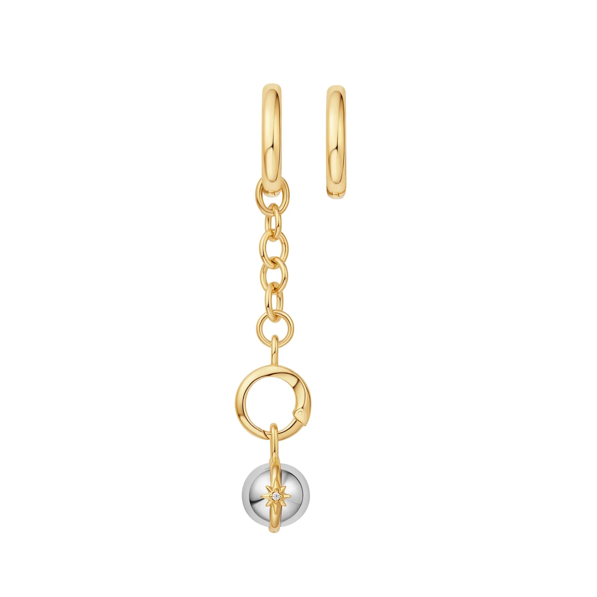 Two Tone Celestial Sphere Charm