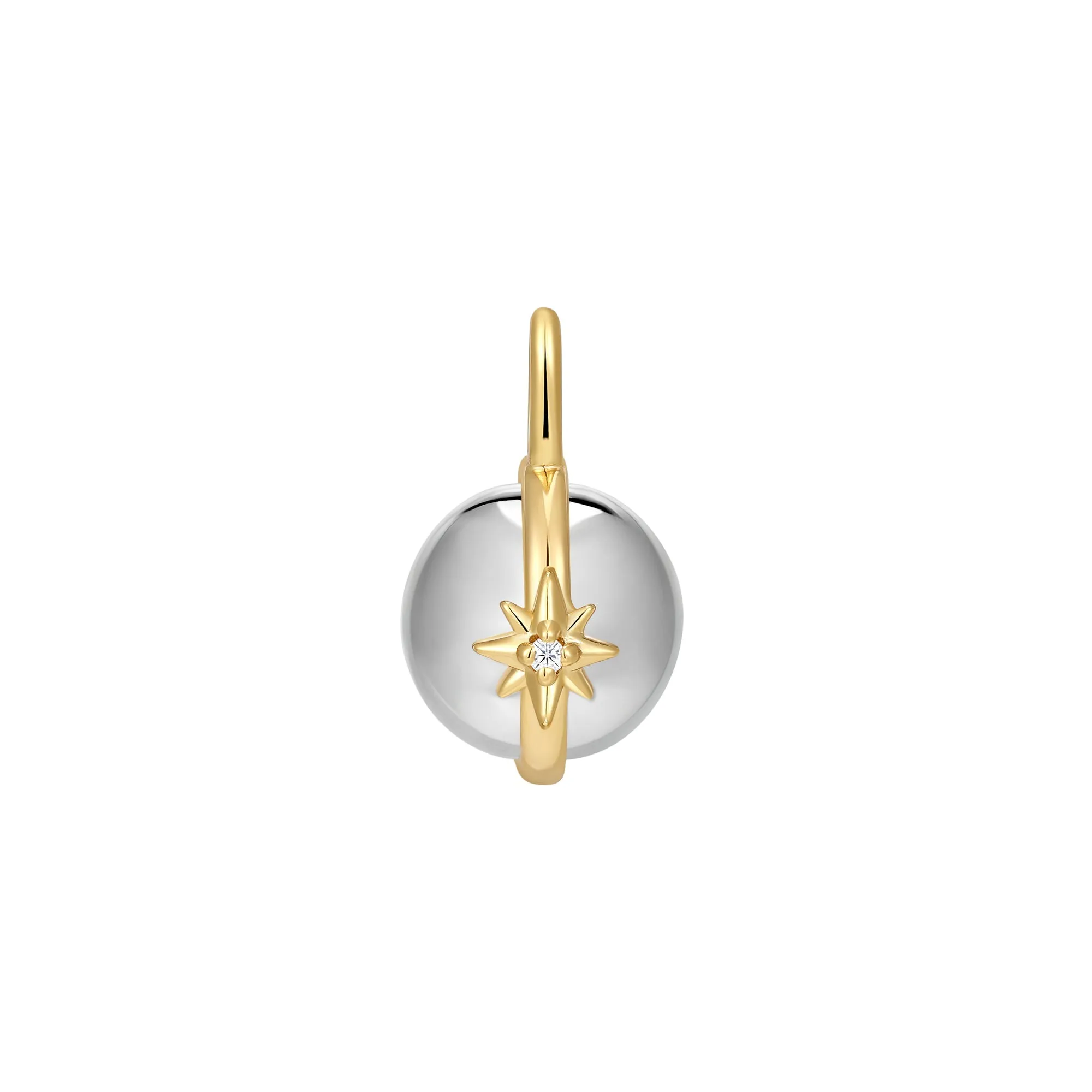 Two Tone Celestial Sphere Charm