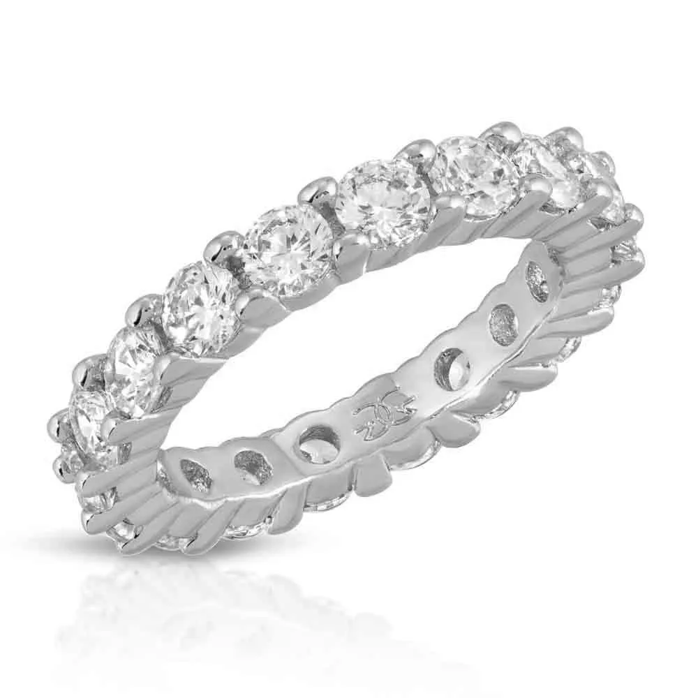 Women's Single Diamond Eternity Ring