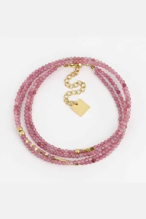 ZAG BIJOUX LINKS BRACELET PINK